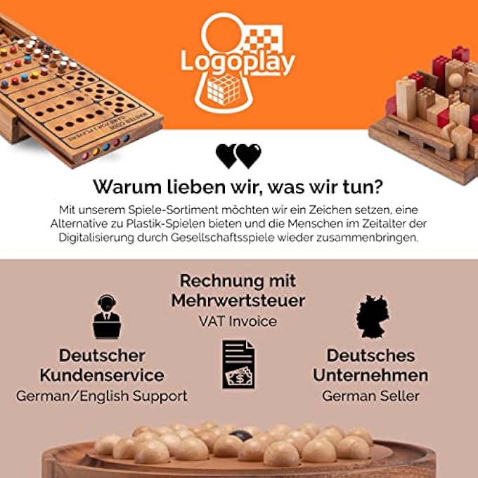 DIAMANT G171-3D PUZZLE - THINKING GAME - PUZZLE GAME - PATIENCE GAME - LOGIC GAME MADE OF WOOD - Image 3